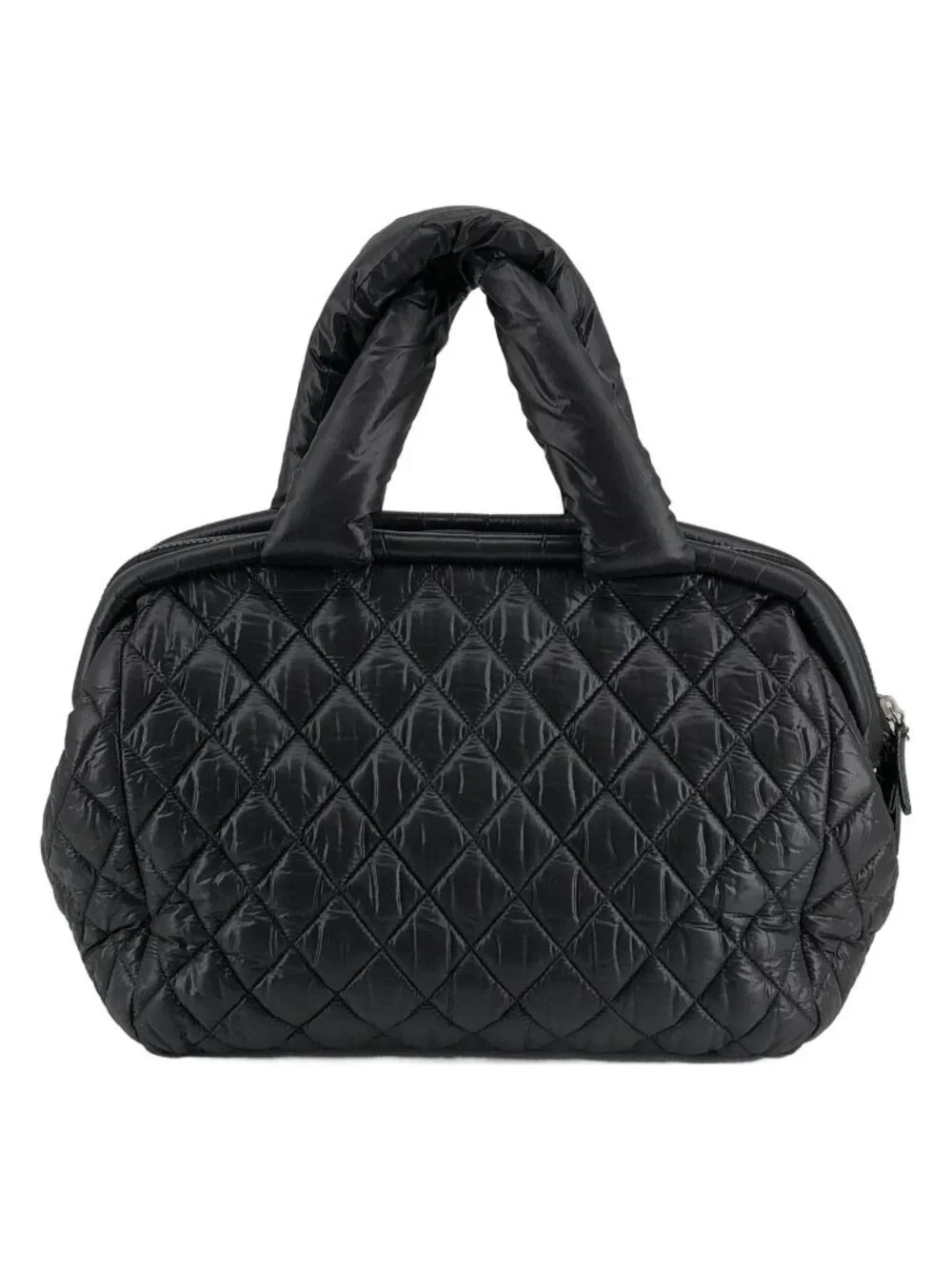 Chanel Coco Cocoon Boston Bag Black